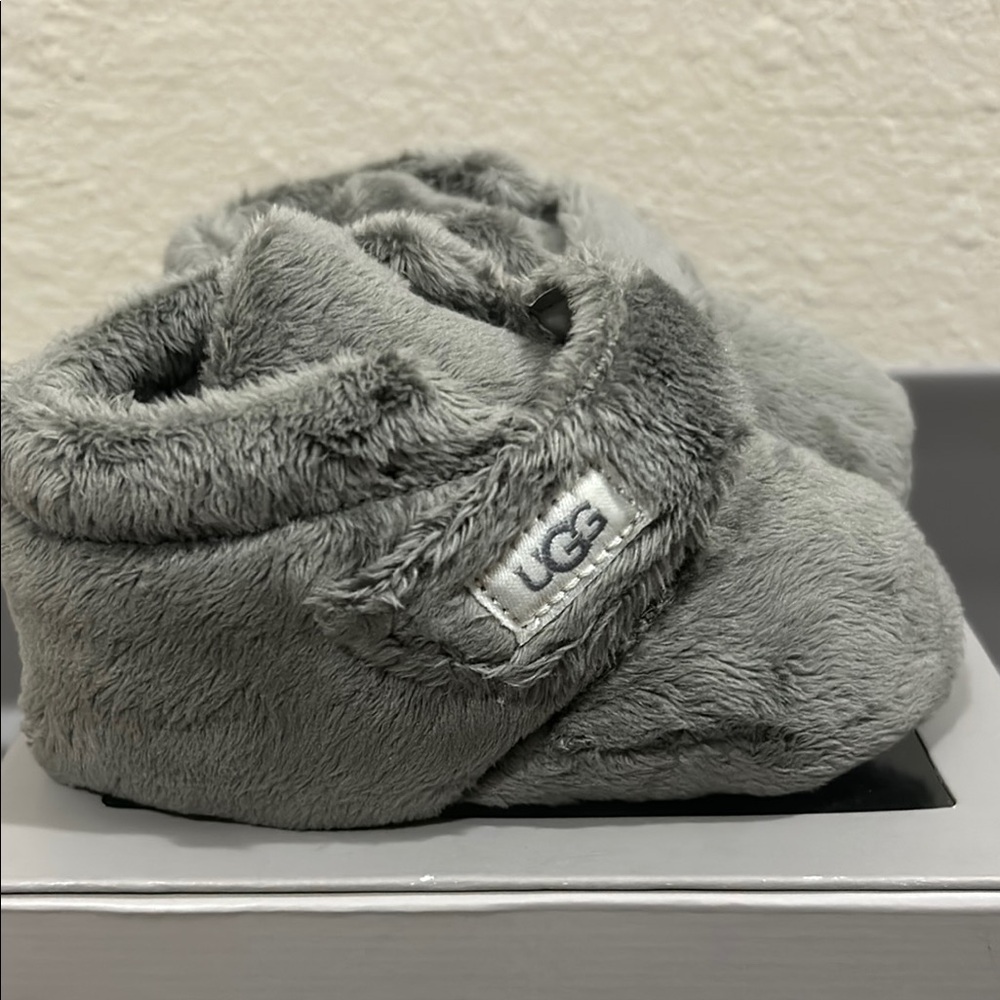 UGG Gray Baby Booties